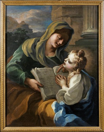 L' Educazione della Vergine - S. Anna e Maria Bambina